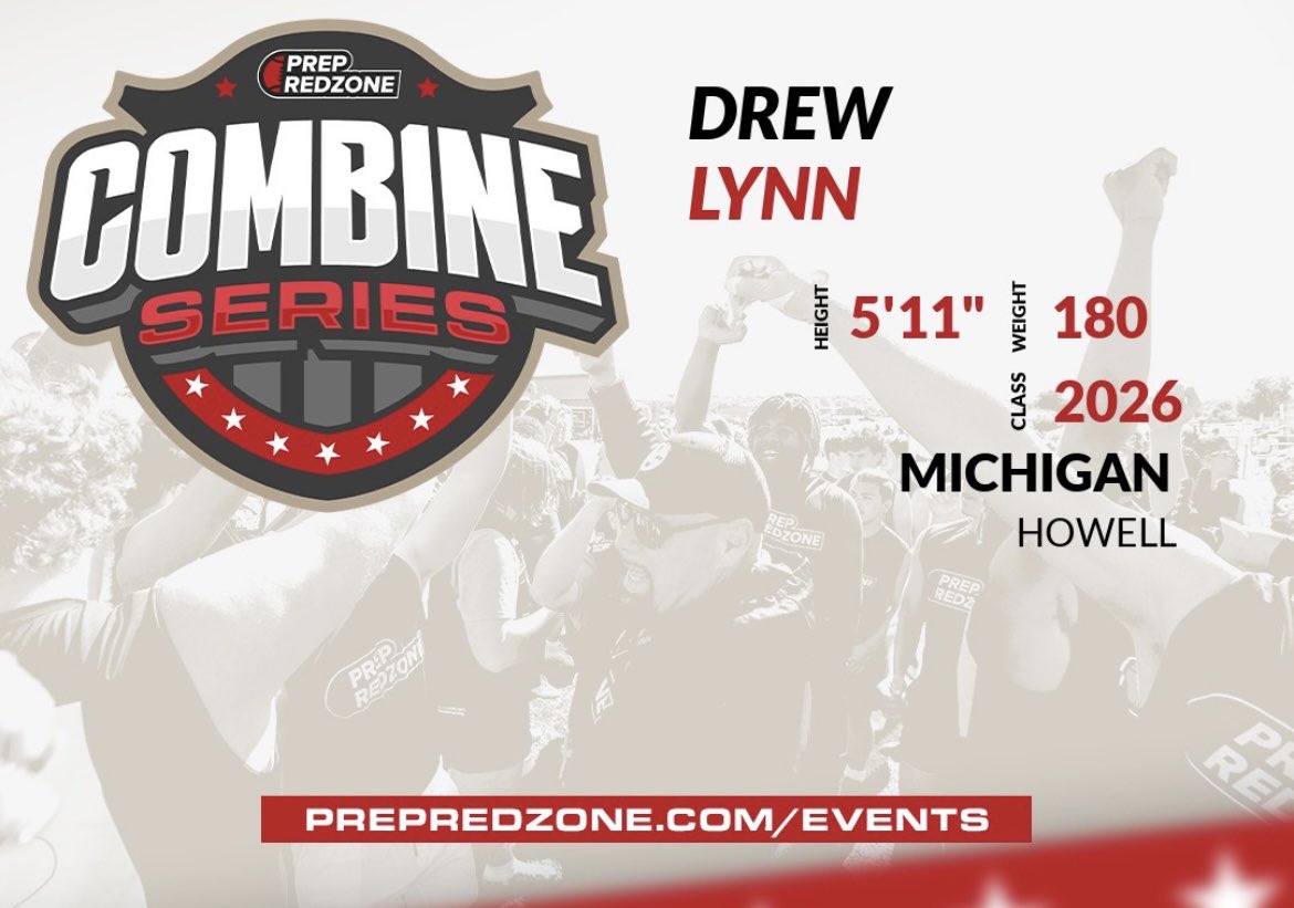 DrewLynn_12's tweet image. I will be attending the Prep Redzone Combine Series! Excited to showcase what I can do! ⁦@alex_pallone⁩