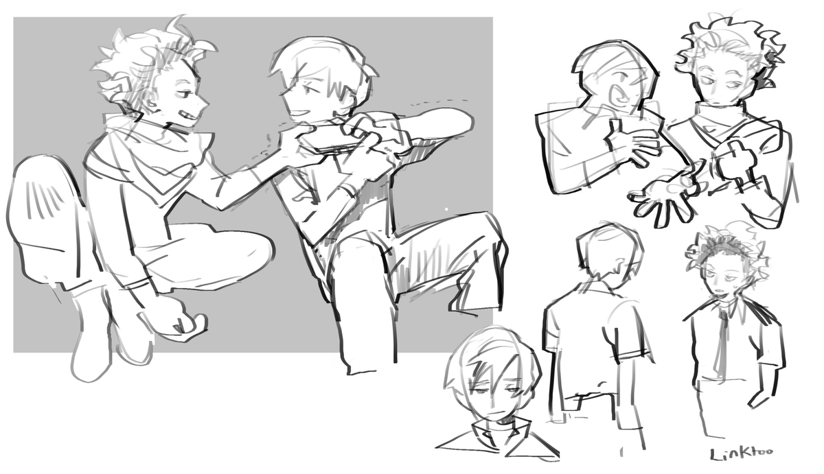 monoshin doodles #bnha #mha 