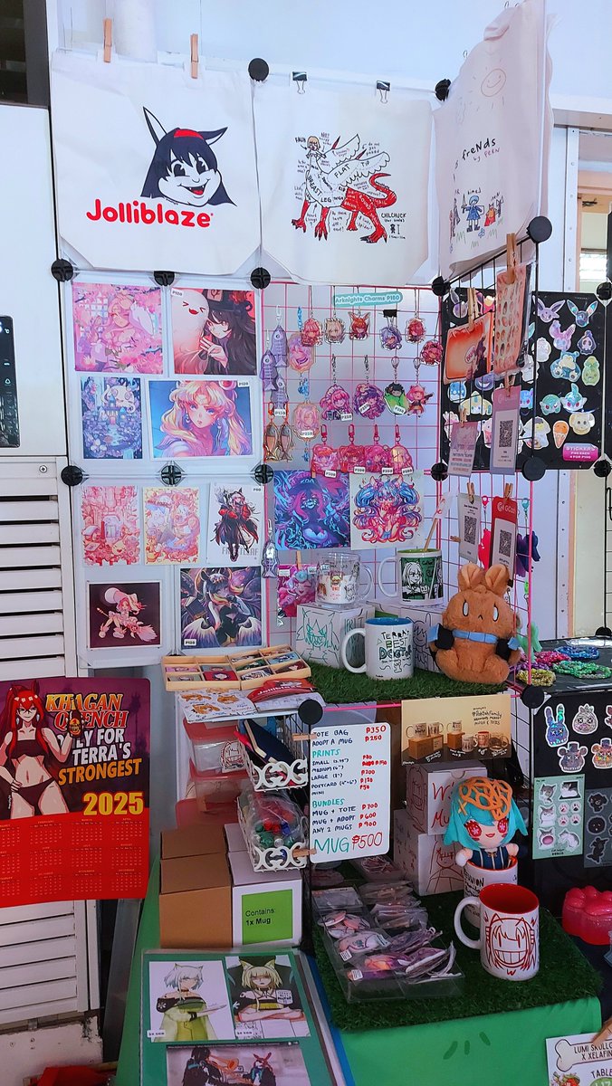 Here at Patrons of the Arts: Hayop at Halaman 
w/ @Snackbyte &amp; @Lumi_Skullgurl 

✨️🌱 Find us at Table L17 🌱✨️
(We're next to the food area Pantry B)

#PatronsOfTheArts
#PotAHayopAtHalaman 
