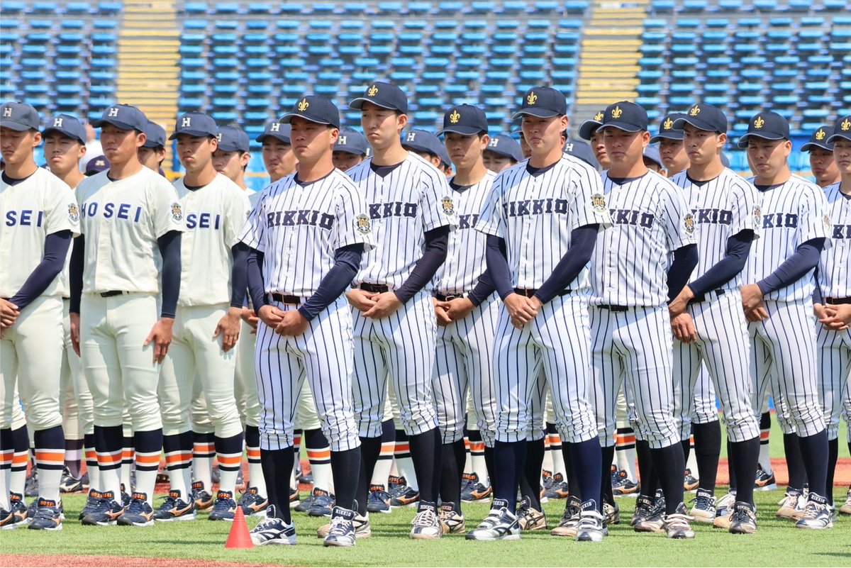 rikkiobbc's tweet photo. 【2025年度春季リーグ戦開会式】

本日、明治神宮野球場にて2025年度春季リーグ戦開会式が行われました。

弊部の初戦は、本日第2試合 対慶應義塾大学となります。
東京六大学野球連盟100周年という記念すべき年に優勝を達成できるよう、チーム一丸となって戦ってまいります。 https://t.co/cmd9H4IB6g