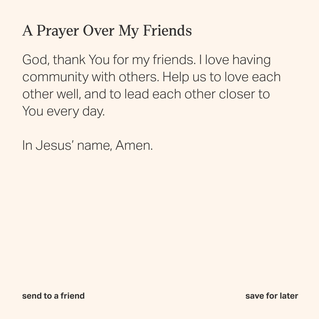YouVersion's tweet photo. Friends are gifts from God—people to laugh, cry, and do life with. And there are lots of ways to do life together. Today, open your Bible App to add Friends, and then start a Plan with Friends to study God’s Word together. https://t.co/5umYBmvD3B