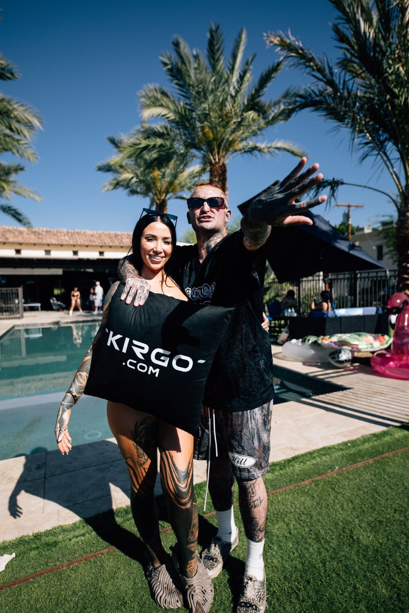 Kirgo's tweet photo. A couple of the greats at the @pillowtalkwryan x Kirgo Coachella Estate 

🔥 Mikki Mase x @willlowharper https://t.co/XbpUR4Y08X