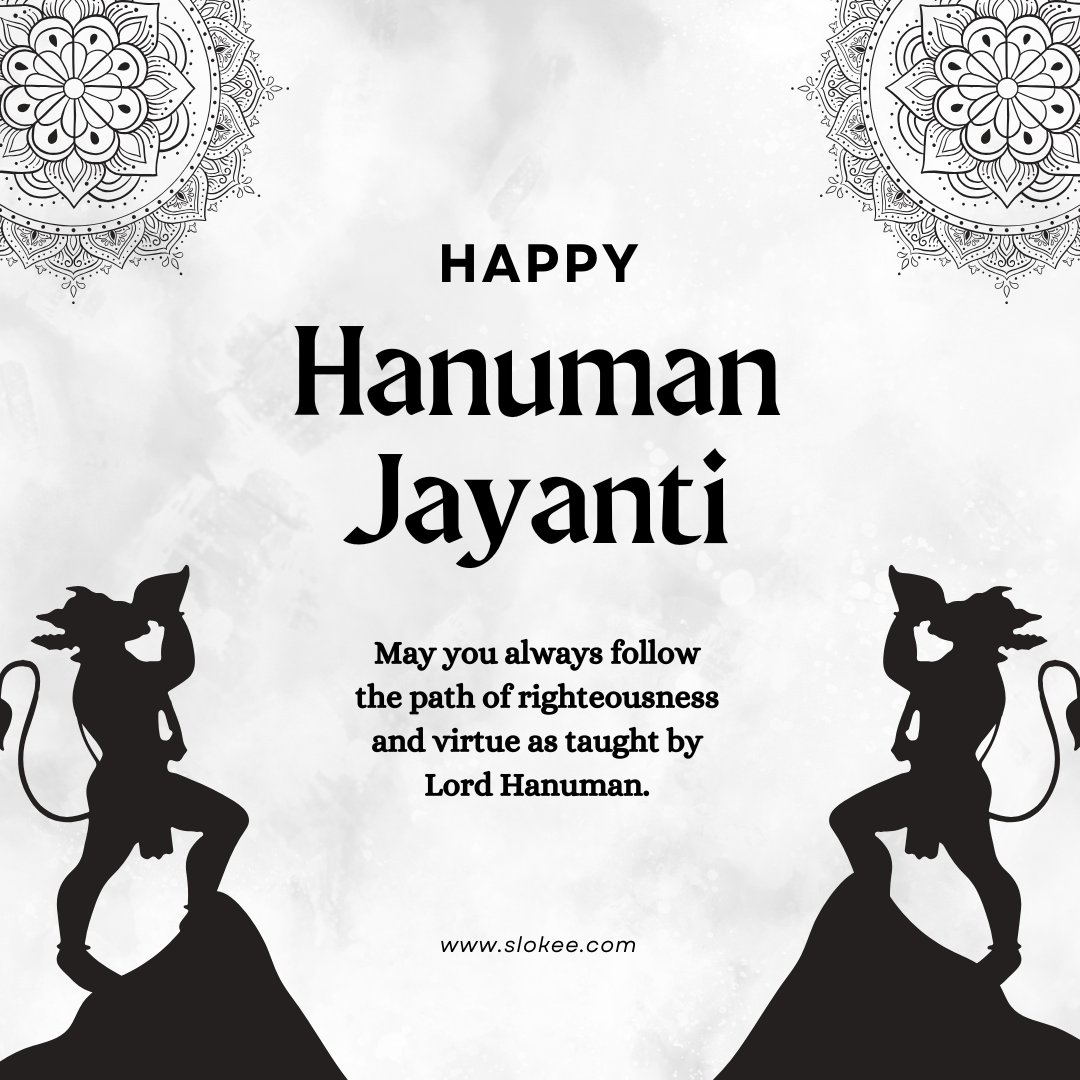 SlokeeTech's tweet image. Celebrating the strength, wisdom & devotion of Lord Hanuman on #HanumanJayanti.
May his blessings guide us with courage & positivity.
#JaiHanuman #Bajrangbali #HanumanJayanti2025 #SpiritualVibes
