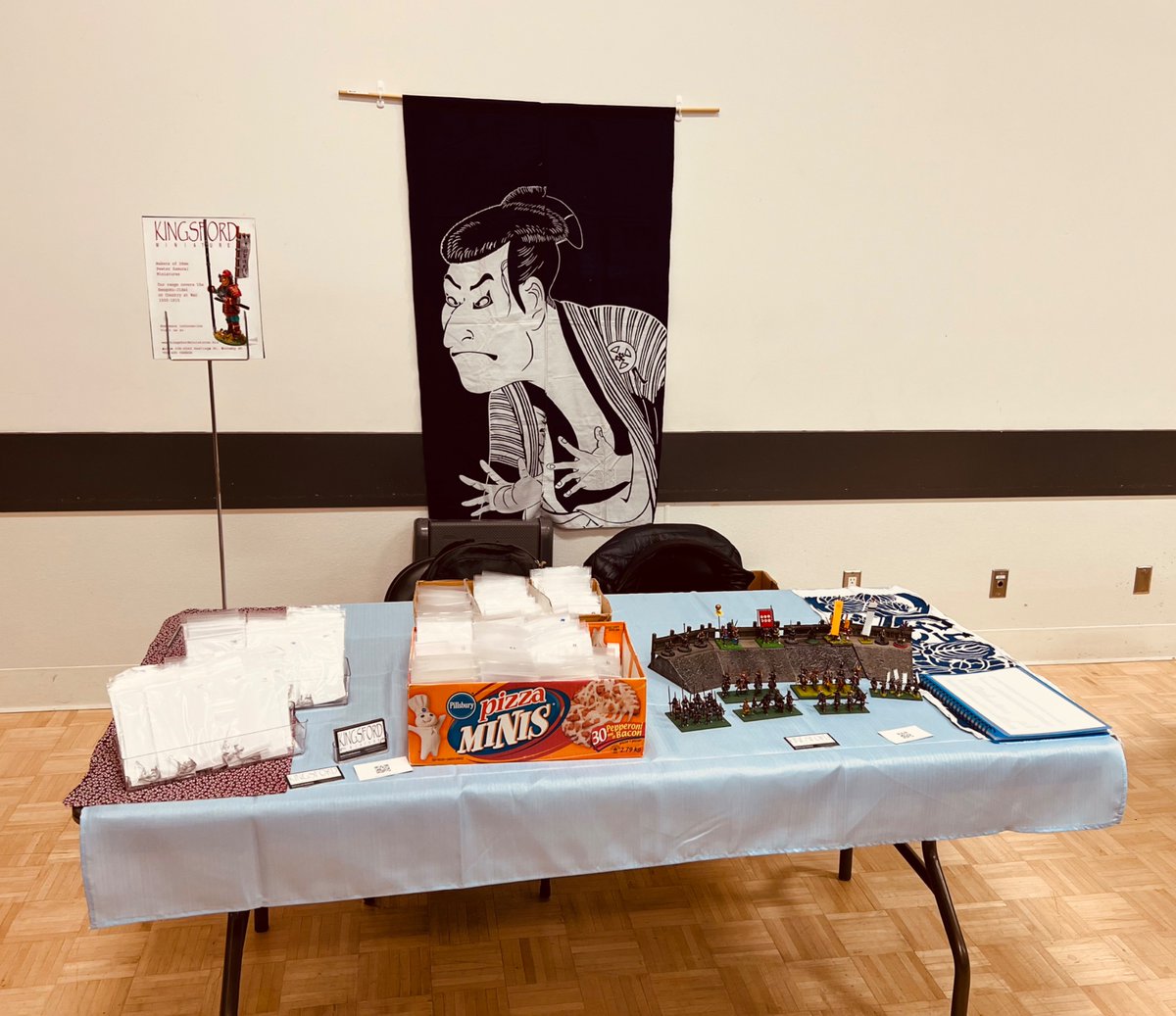 KingsfordMinis's tweet photo. Booth set up at Trumpeter Salute at the Bonsor Recreation Centre in Burnaby BC. https://t.co/qVmfGCddZA