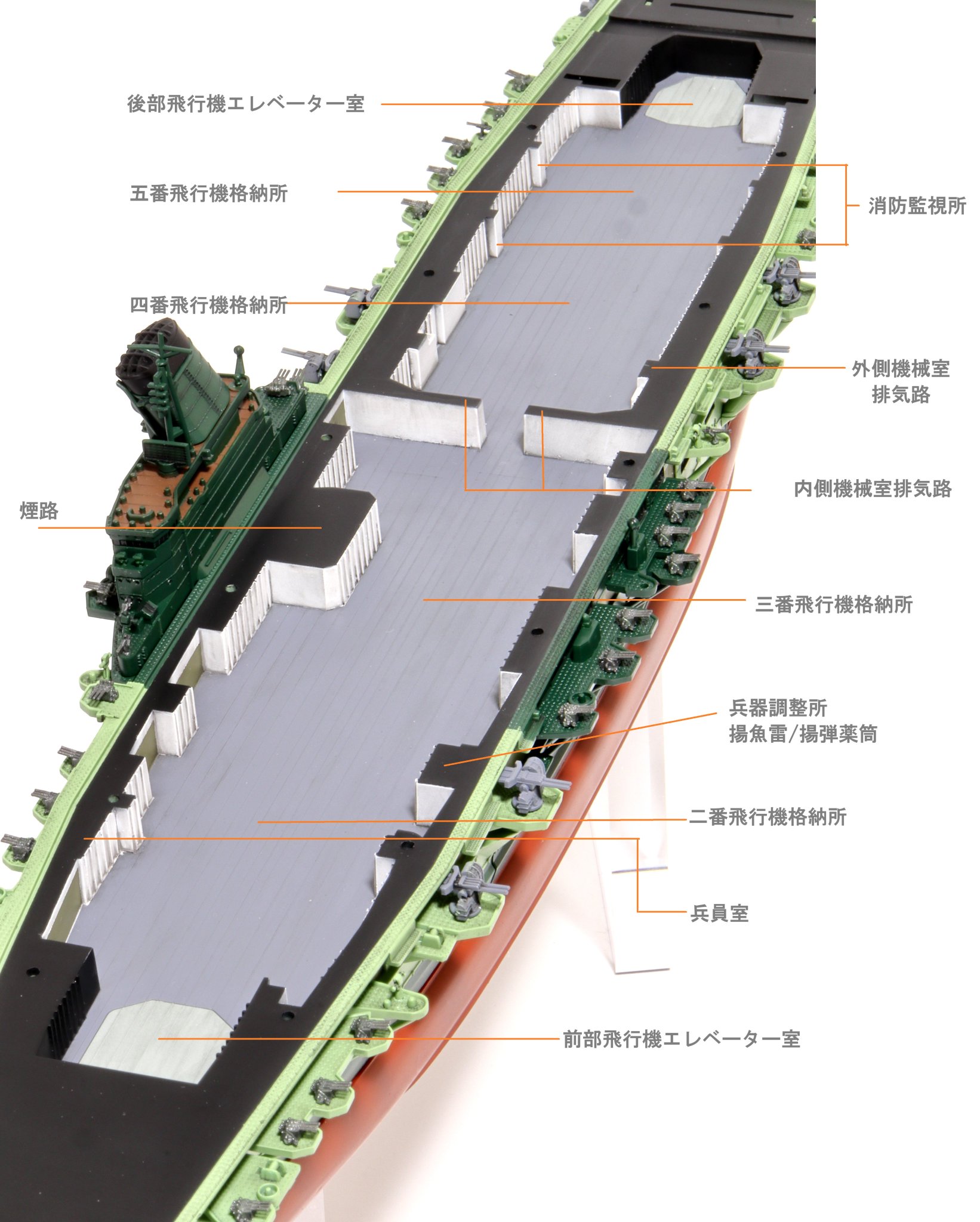 SEC+ 航空母艦 信濃(箔押し入り) 艦NX-8 1/700 日本海軍航空母艦 信濃【4968728460550】