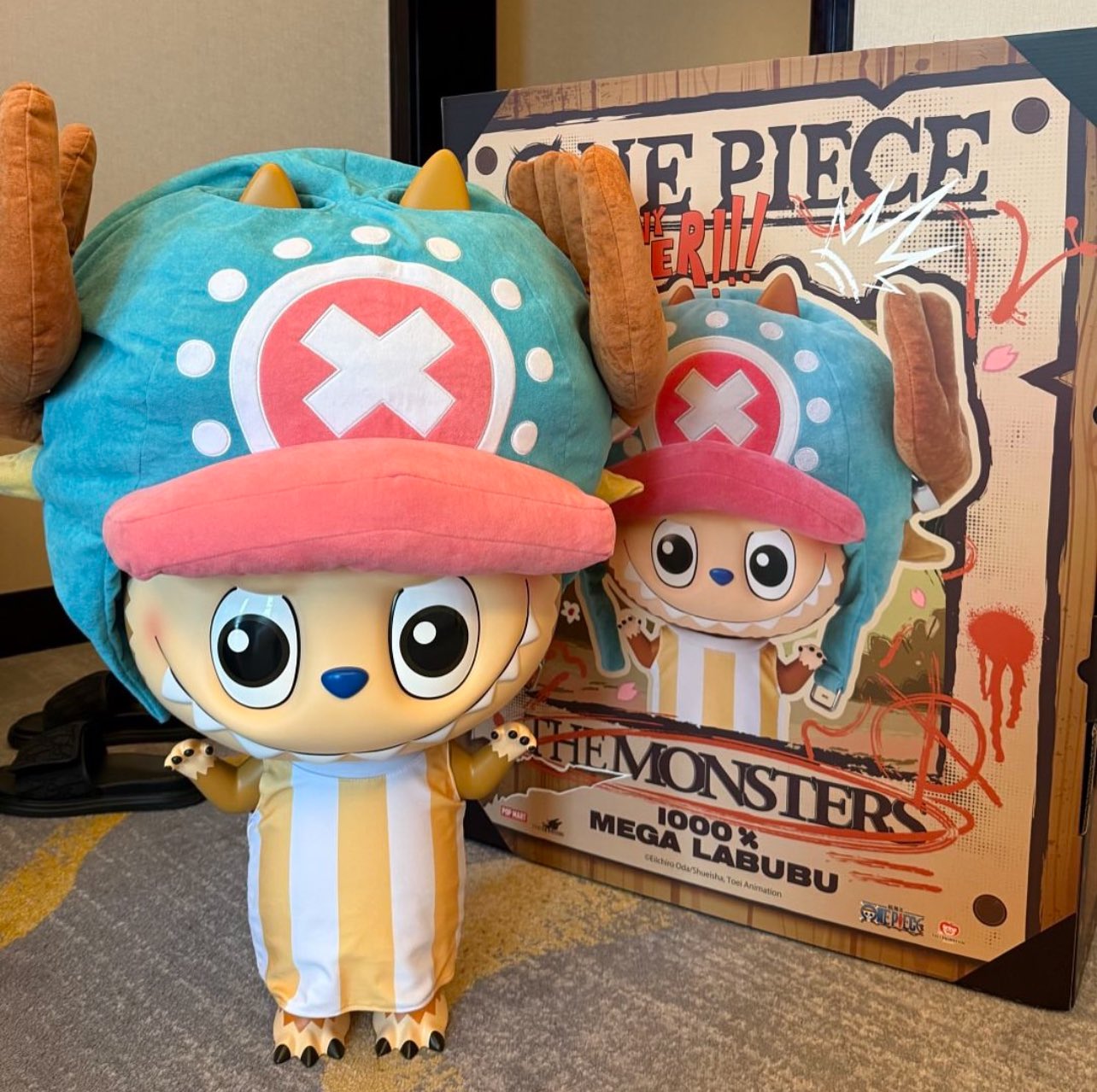 POP MARTチョッパー1000% MEGA LABUBU one piece One Piece Merch News on X: 