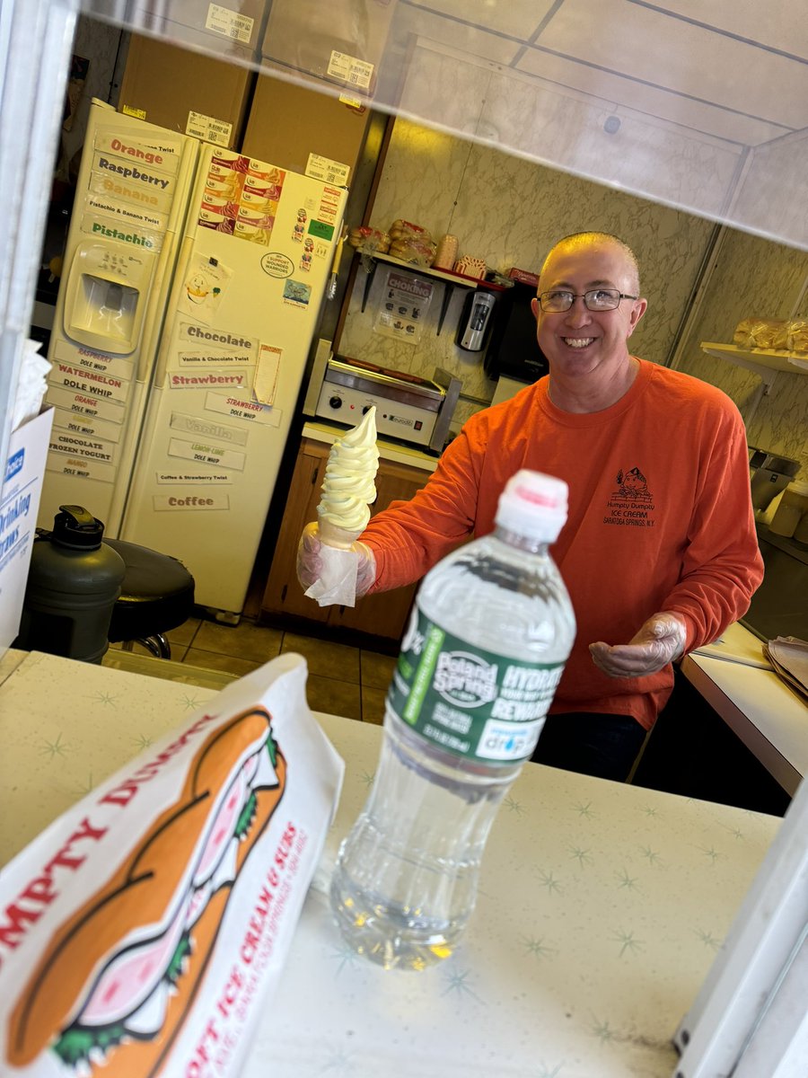 YES!!! Welcome back to my friends at Humpty Dumpty Ice Cream! Visit them at 70 West Ave in Saratoga Springs, NY. #loveourlocals