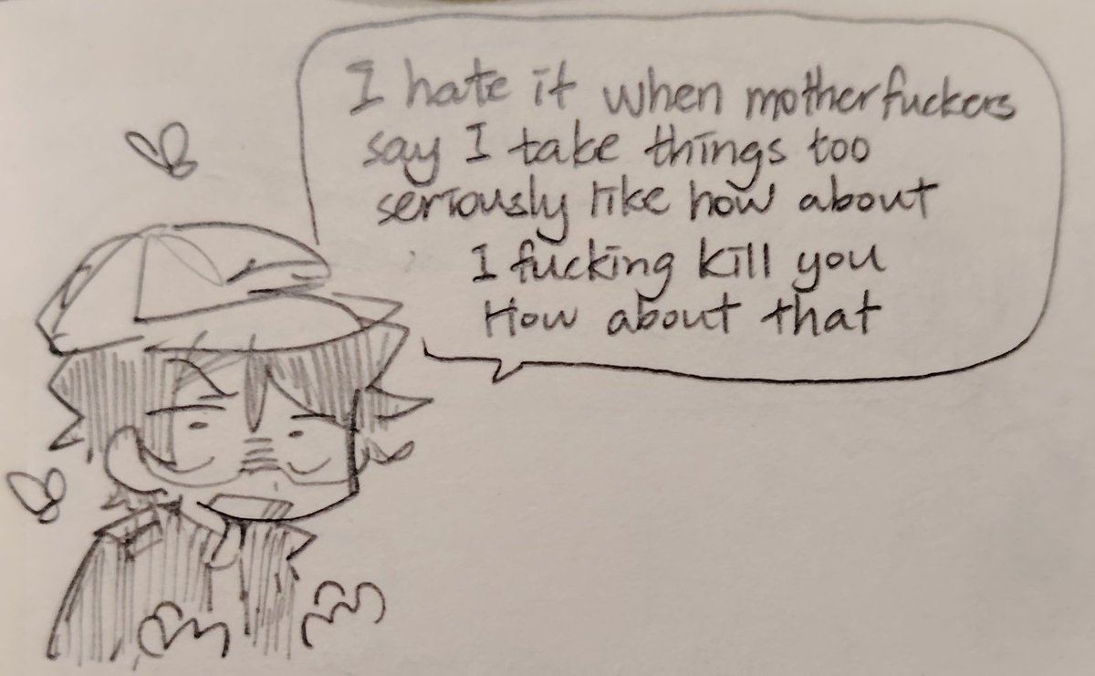 copper11sulfate's tweet image. 很笨的涂鸦但是我不记得有没有发过了😔