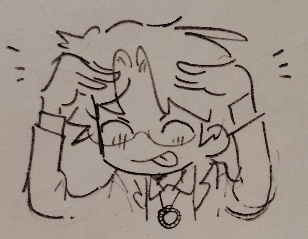 copper11sulfate's tweet image. 很笨的涂鸦但是我不记得有没有发过了😔