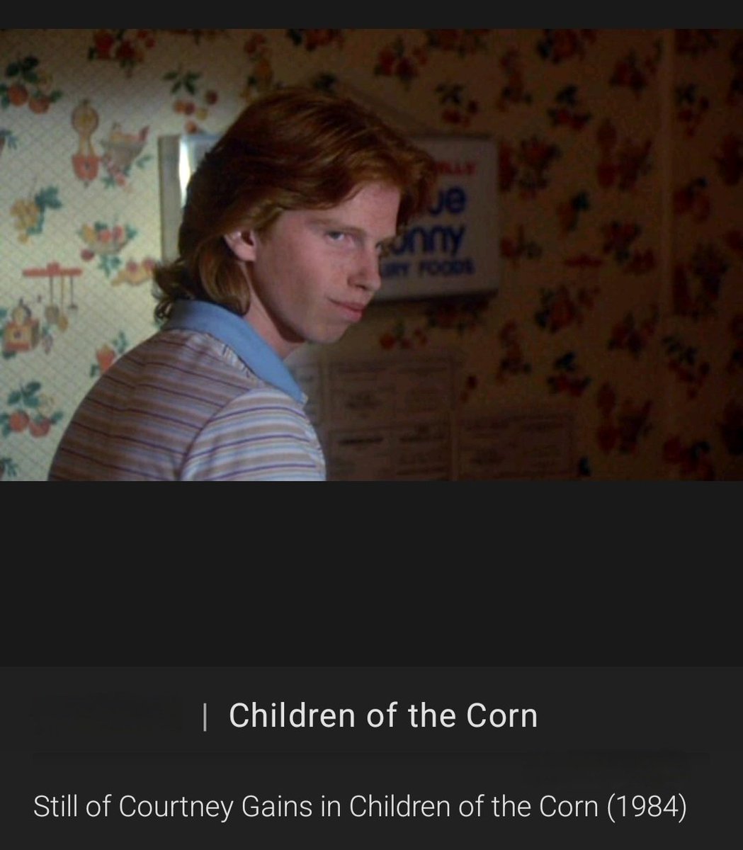 EmilysGun's tweet photo. When You Realize That Todd Burton from @criminalminds Season 12 Episode 4: Keepers is Malachai from Children of the Corn (1984)

Actor: Courtney Gains https://t.co/1M3Sd9Q6bL