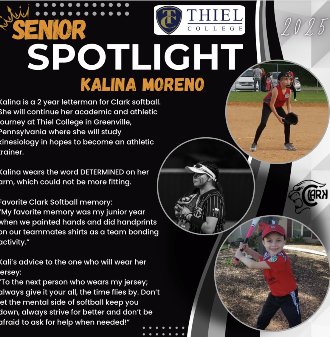 Our #11, the DETERMINED Kali!!! 🫶🏼🥎