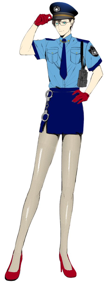 ちょっと前に描いたやつ。罰ゲームで「女装」
ヒール履かせたら長い脚がとんでもなくインザビルディングしちゃった
※女装注意あと雑い 