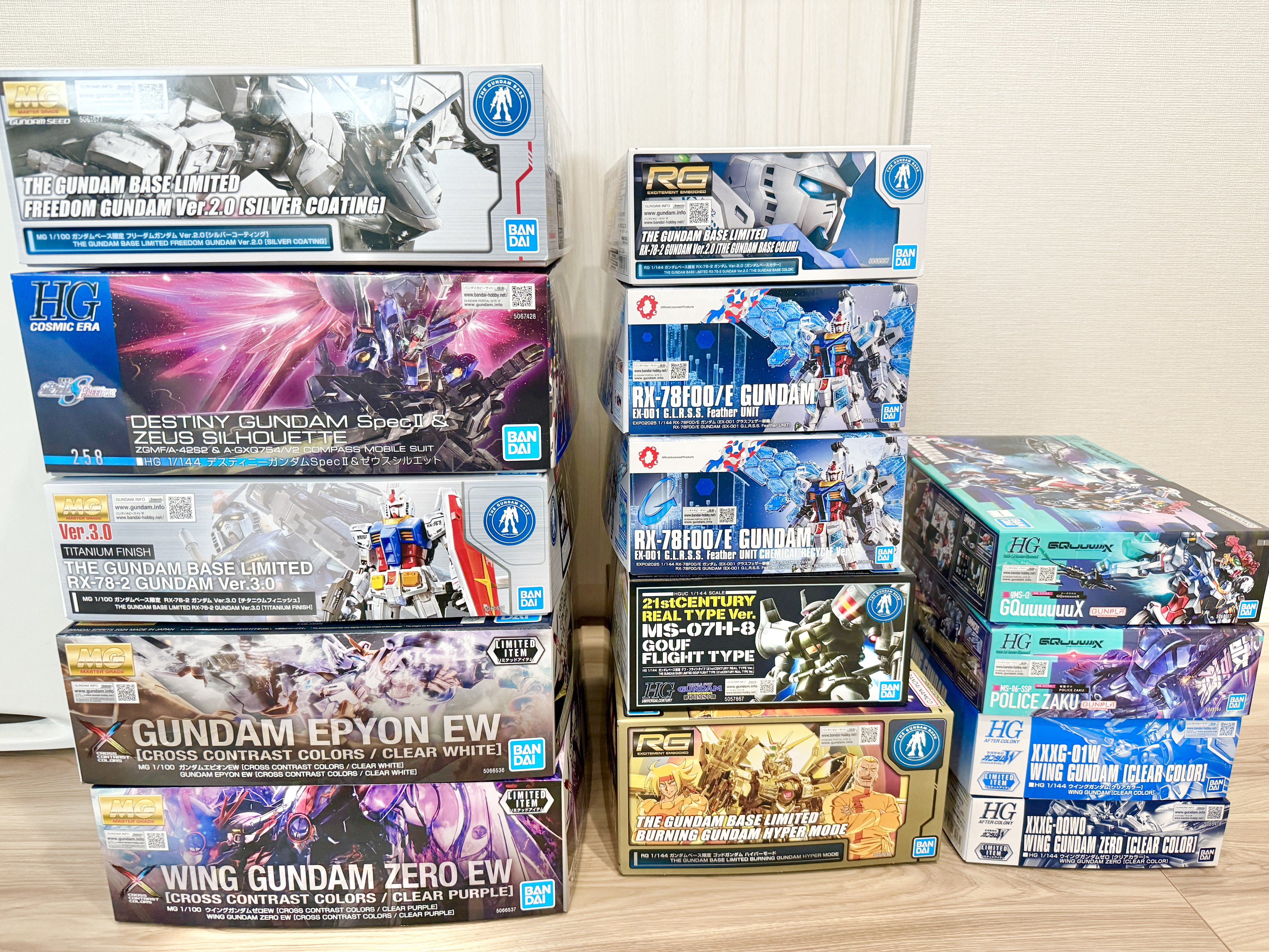 Gundam Base ガンプラ ガンダムベース ポップアップ大阪 2種