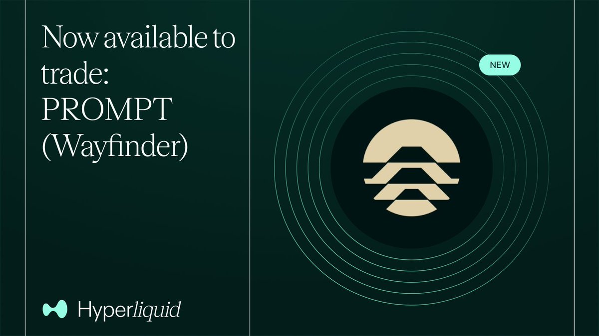 By community request, you can now long or short $PROMPT with up to 5x leverage.