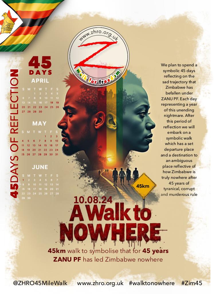 ZHRO (@zhro_zimbabwe) on Twitter photo 45 again, that number keeps appearing. 45 years, 45 days in custody. 45 miles as a Walk to Nowhere. 45 keeps appearing take2zimbabwe.com/45-years/83-45… Join us to mark this False Hope, this False Independence! <a href="/FelixNdiweni/">Nhlanhlayamangwe Felix Ndiweni</a> <a href="/ZapuPublicity/">ZAPU🇿🇼</a> <a href="/NicolaWatson13/">Nicola Watson</a> <a href="/ZdvNap/">@ZdvNap</a> <a href="/MaiZuKitchen/">MaiZu🔬🩸🧫</a> 45 again, that number keeps appearing. 45 years, 45 days in custody. 45 miles as a Walk to Nowhere. 45 keeps appearing take2zimbabwe.com/45-years/83-45… Join us to mark this False Hope, this False Independence! <a href="/FelixNdiweni/">Nhlanhlayamangwe Felix Ndiweni</a> <a href="/ZapuPublicity/">ZAPU🇿🇼</a> <a href="/NicolaWatson13/">Nicola Watson</a> <a href="/ZdvNap/">@ZdvNap</a> <a href="/MaiZuKitchen/">MaiZu🔬🩸🧫</a>