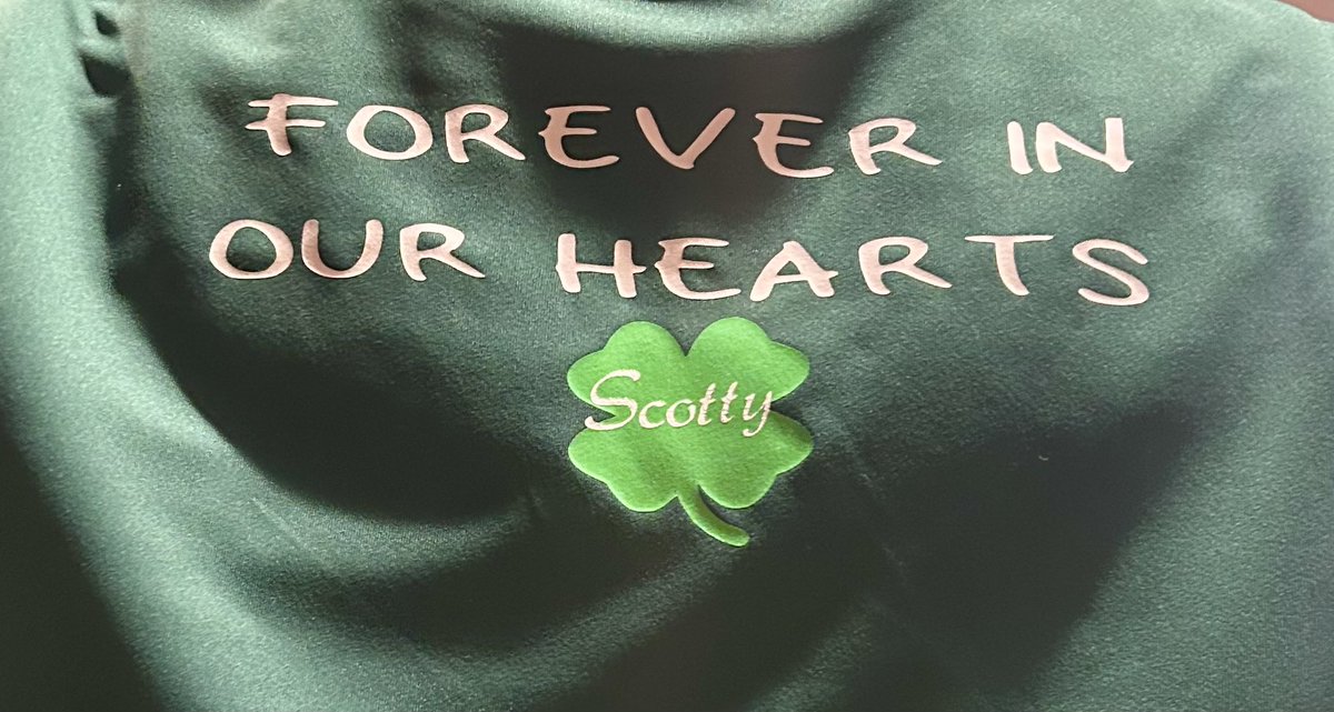 Thank you to the Chariho Athletics Department and The Chariho Sports Boosters for donating the money raised during the CHS LAX game to the Michael “Scotty” McGuire Scholarship Fund. Together we raised enough money for an annual scholarship in Scotty’s honor 💚🍀