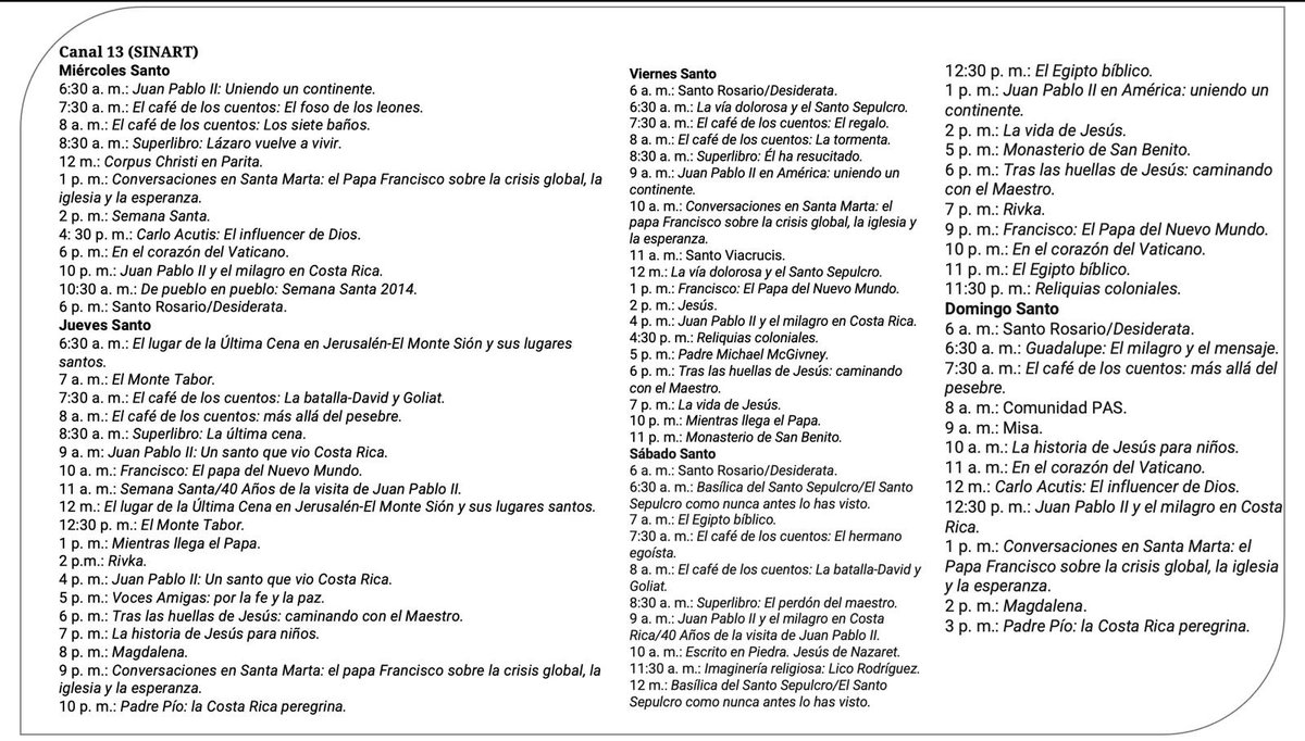 No crean que se me había olvidado el servicio social de todos los años. Aquí les dejo! 🙃
#PelículasDeSemanaSanta