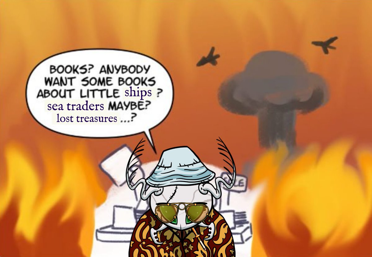 nmcrrw's tweet photo. A little tribute for @moonloredraws, @ex_nihilum  and their big fat miévillesque nothing-in-specific. https://t.co/BWqevQVrfJ