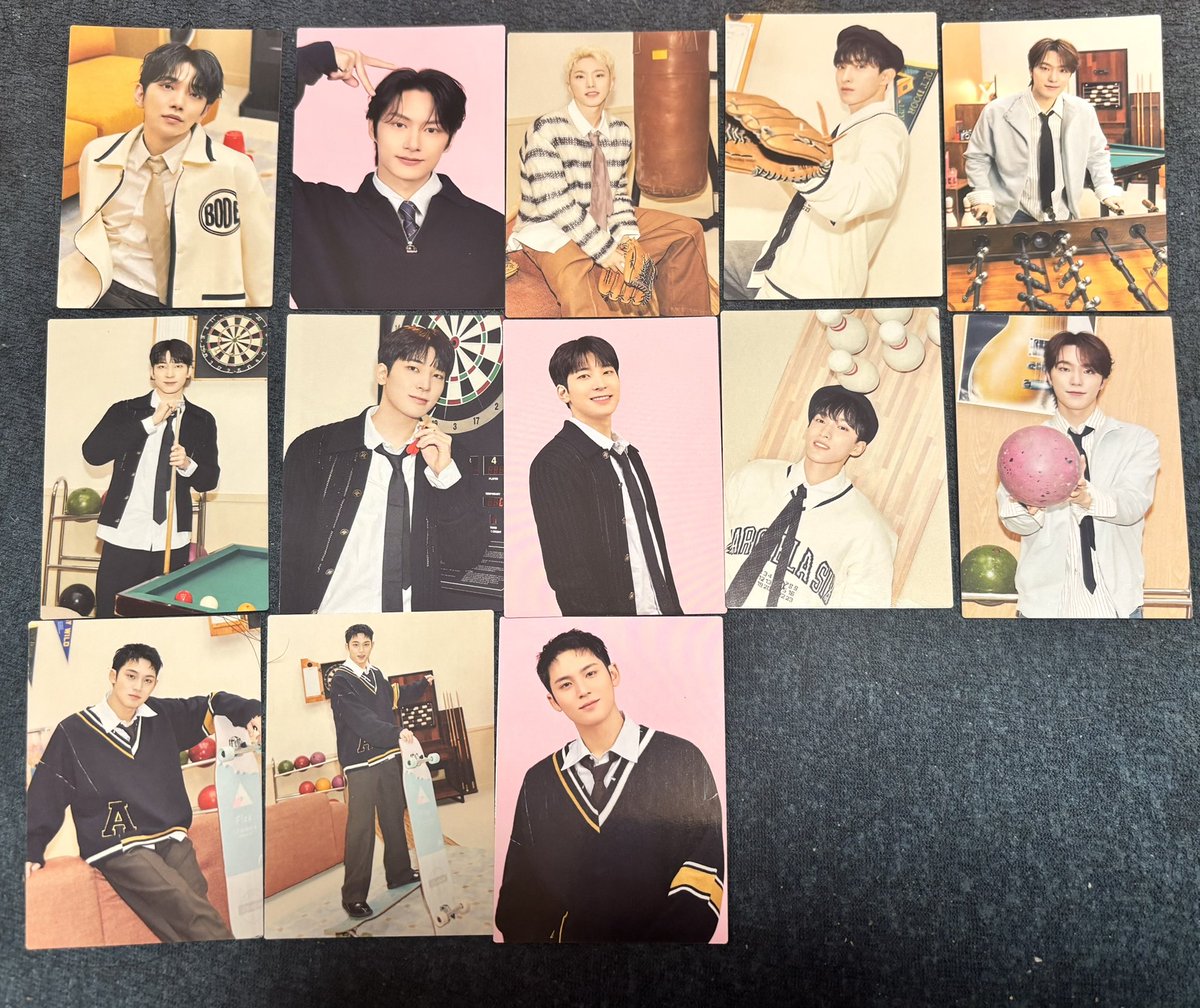 SVTYuu's tweet photo. SEVENTEENセブチ トレカ 交換 HOLIDAY

譲▷ジョシュア、ジュン、ホシ、ウォヌ、ミンギュ、ドギョム、バーノン、ディノ

求▷スングァン＞ウジ＞エスクプス＞THE8
💖優先
セルカ⇄セルカ

郵送同日発送📮
まとめて交換できる方◎

※お返事遅くなる場合があります
 
お気軽にお声掛けください🙇‍♀️ https://t.co/sKi0obXmPr