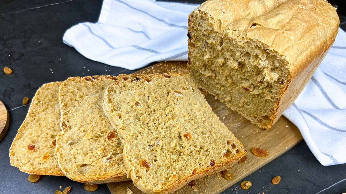 FoodHow2's tweet image. 🧡 BEST Fruity Malt Loaf: youtu.be/oxksjq4fGPE

#breadmaker #breadmachine