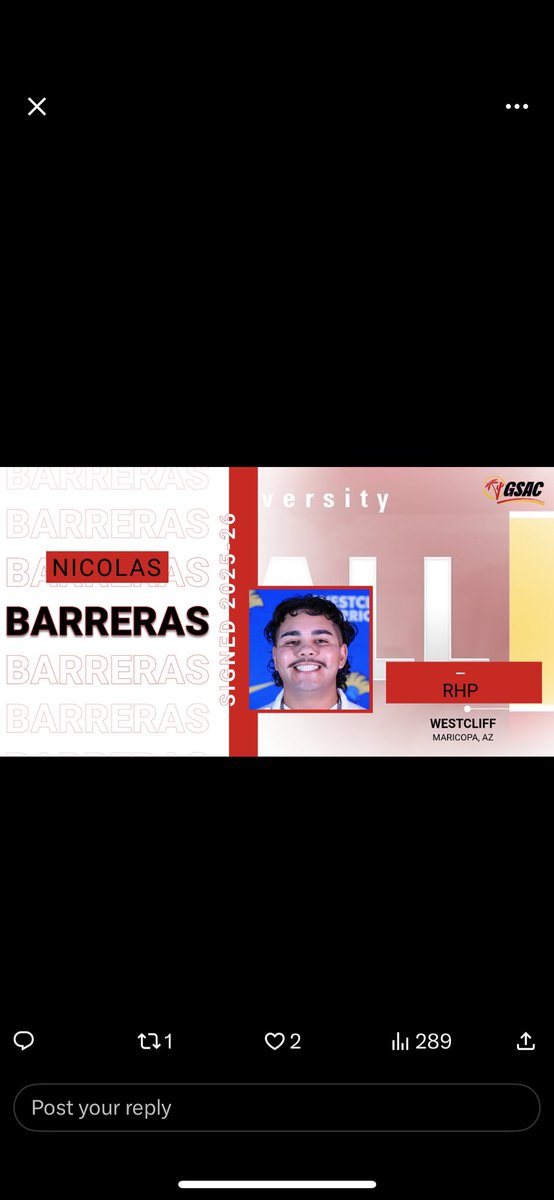 I’m excited to announce my commitment to Arizona Christian University🔴🟡⚫️ <a href="/ACUBaseball1/">ACU BASEBALL FAMILY</a> <a href="/ACUFirestorm/">Arizona Christian Athletics</a> <a href="/NAIABall/">NAIA Ball</a>