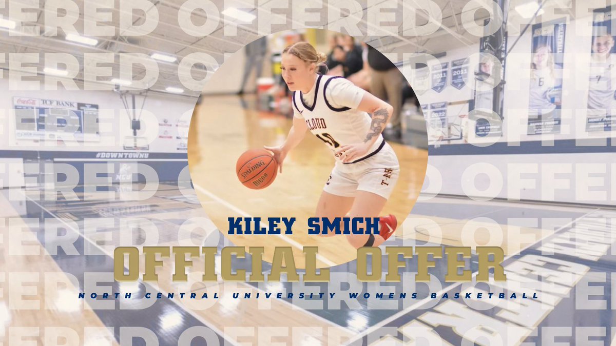 Blessed to receive an offer from North Central University !! Thank you to <a href="/NCU_WBB/">NCU Women's Basketball</a> for the great conversations and opportunity!