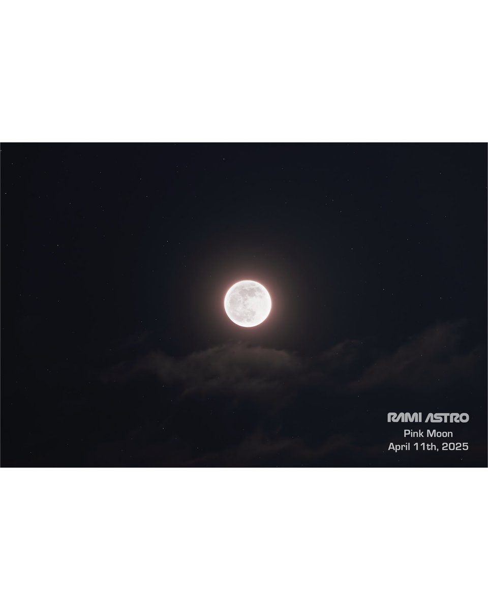 The Full Pink Moon tonight