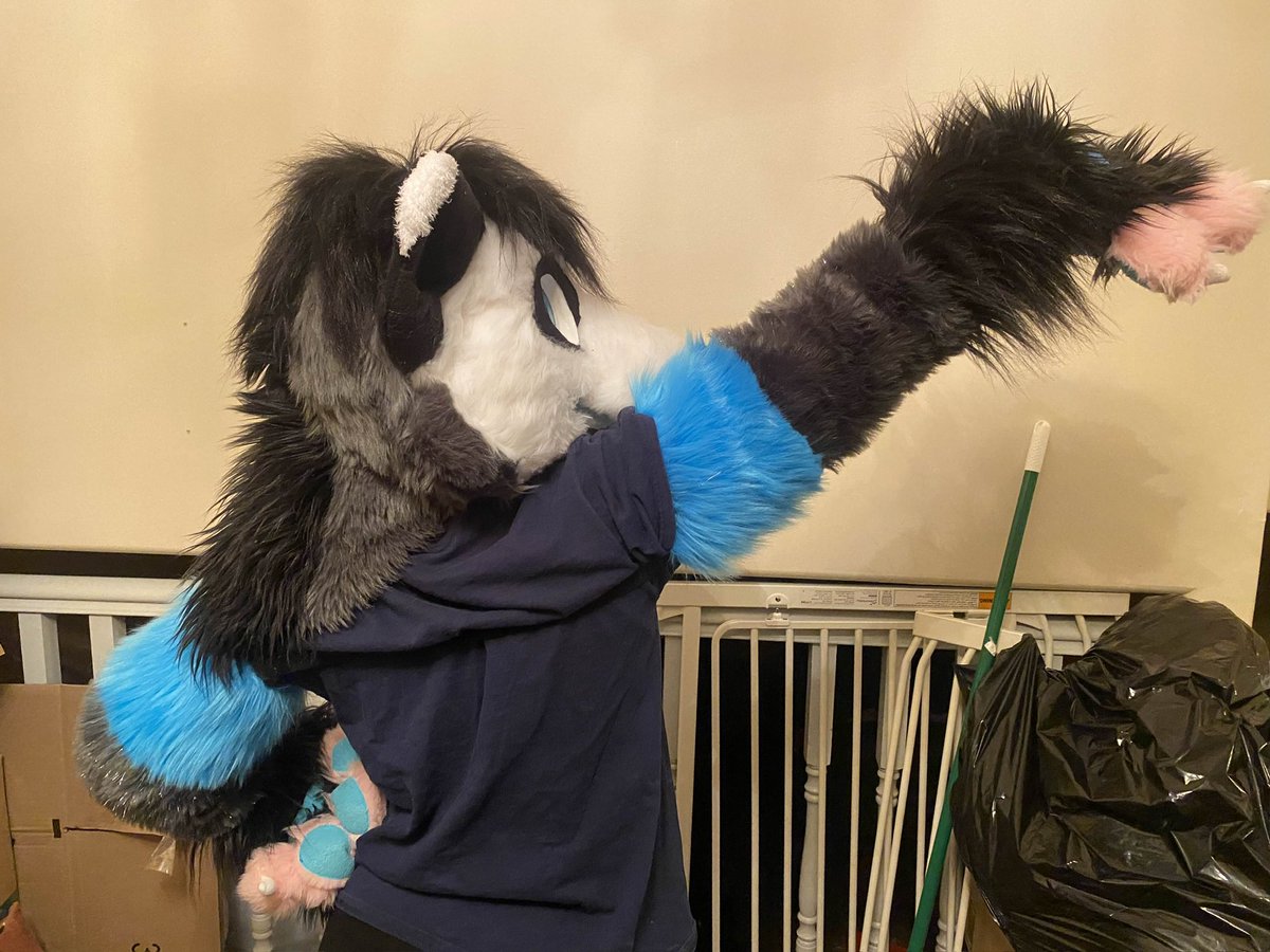 CuttingPuppy's tweet photo. I’m loooking for trades on my fursuit.
Does not come with character rights 
(But feel free to keep the markings because I will be doing a HEAVY redesign of mori)

Dm if interested!!
#fursuit #fursuitsale #fursuitfortrade #fursuittrade https://t.co/bNNLfpc6aD