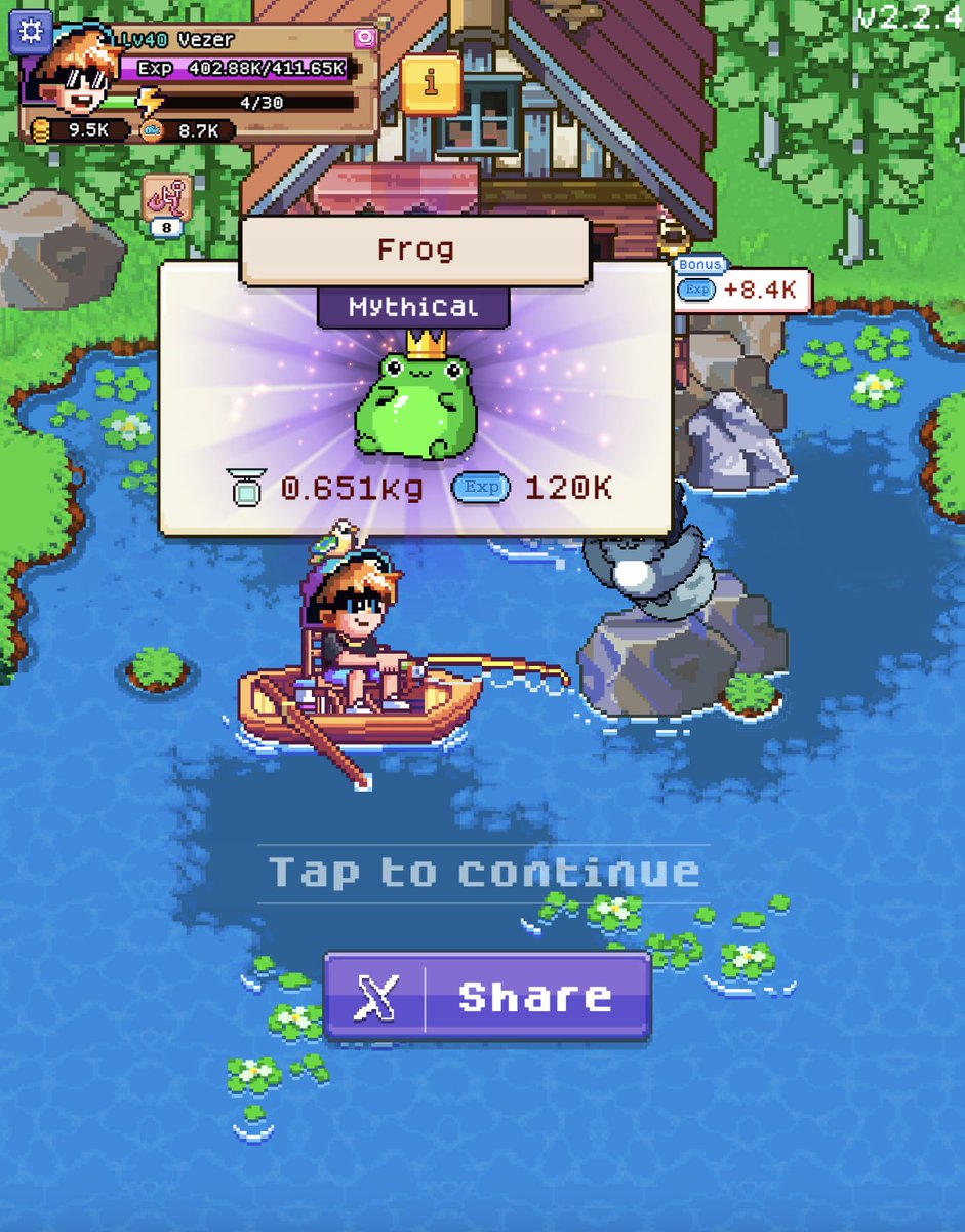 vezer_cvz's tweet photo. I caught a Mythical Fish - Frog fish ✌️ 
Join with me https://t.co/eS5JvTiyff @FishingFrenzyCo https://t.co/YgGYFjqxAz