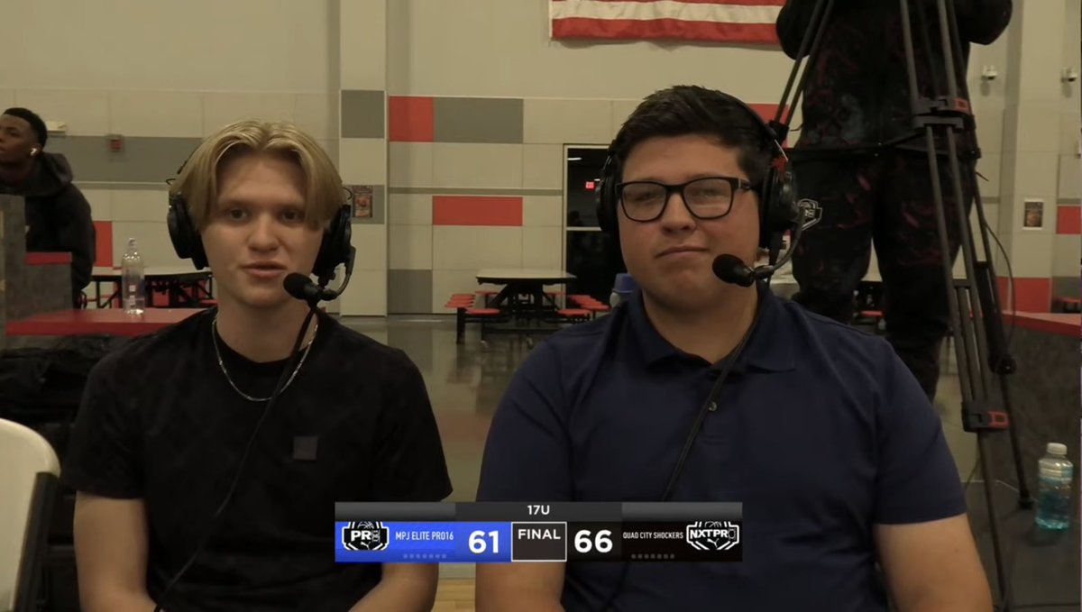 It was super fun to get back on the mic with my guy <a href="/BridgerKroos/">Bridger Kroos</a> tonight! Excited to be spending some weekends with <a href="/PRO16League/">PRO16/NXTPRO League</a>!