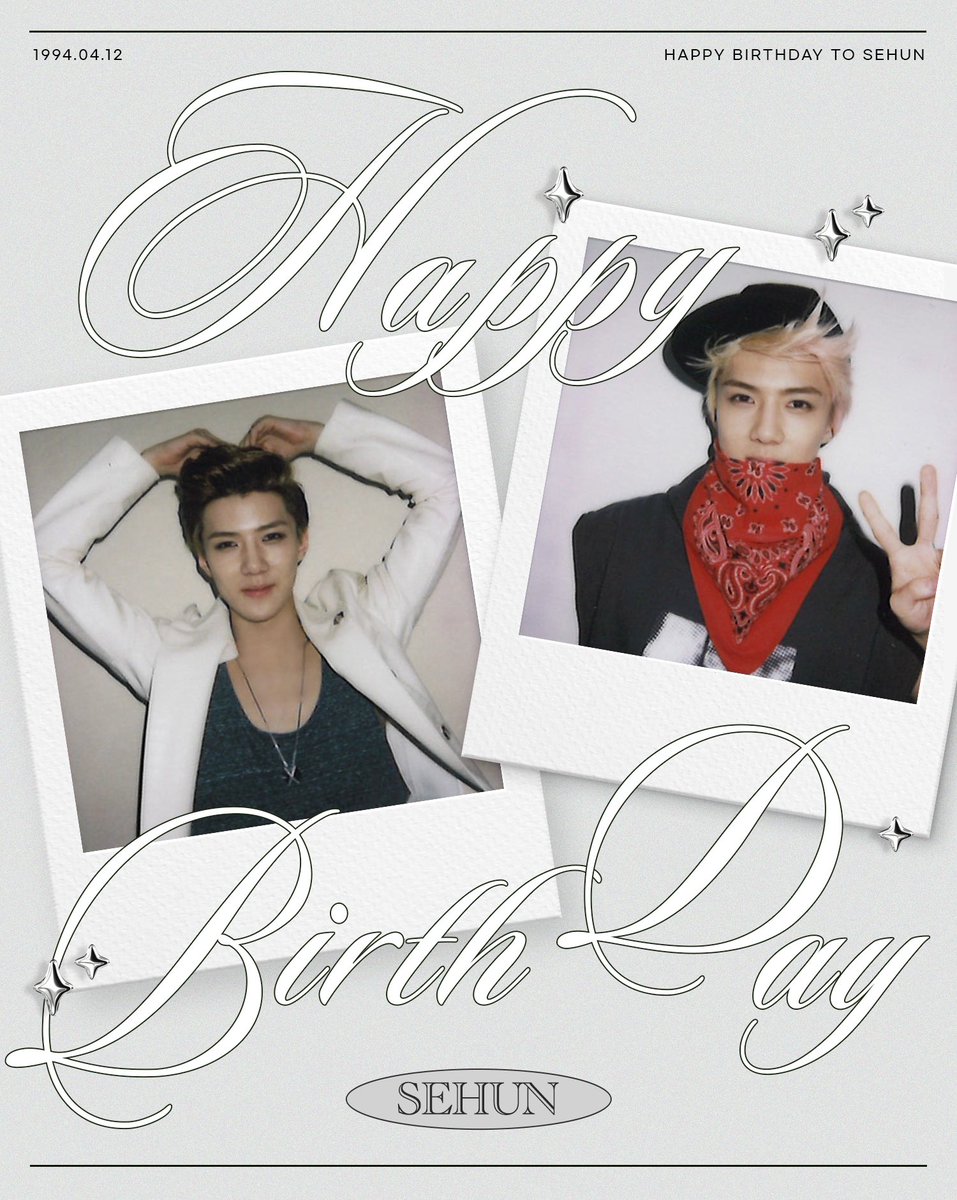250412 exo weverse update with sehun ✨

“🎉2025 HAPPY SEHUN DAY🎉”