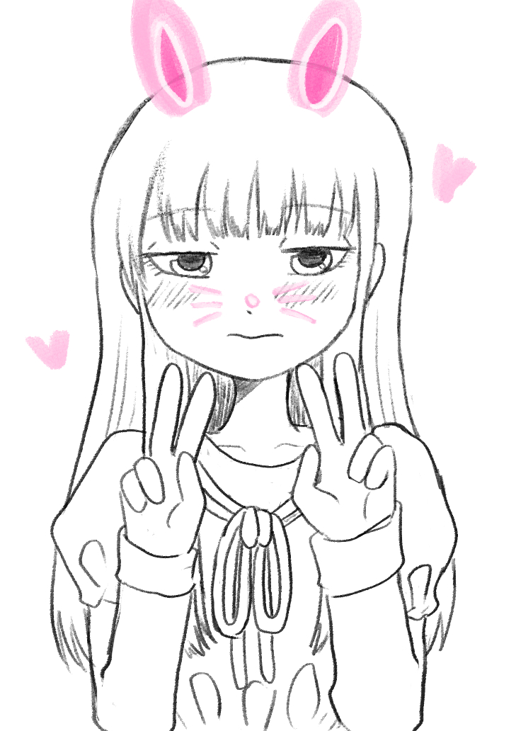 加工アプリっぽい大野さんをかきたかった