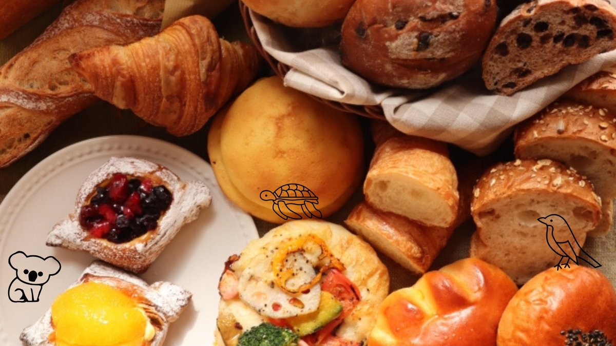 's tweet image. 【今日はなんの日？】

4月12日は #パンの記念日 🎀
1842年のこの日、軍用携帯食糧として「兵糧パン」と呼ばれる「乾パン」を作り
これが日本で初めて焼かれた「パン」として、記念日になったそう👀

みなさん朝食は #ご飯派 #パン派 どちらですか❓
ぜひリプライに🍚or🍞の絵文字で教えてください❗