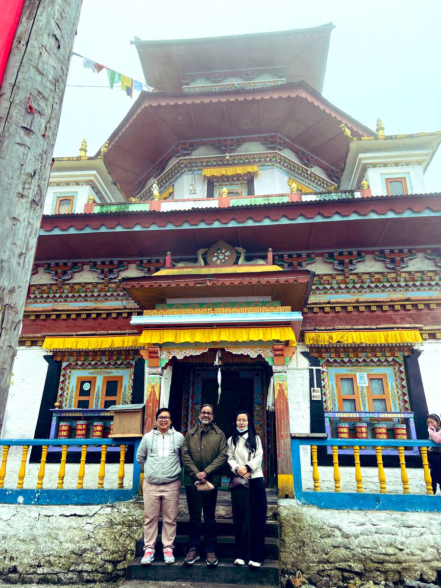 CSArunachal's tweet photo. Offered prayers at Gorzam Chorten, Taksing Gompa and Khinzamane in Jemeithang, seeking lasting peace and prosperity for our state and well-being of our people. https://t.co/ff2bRIdMhF