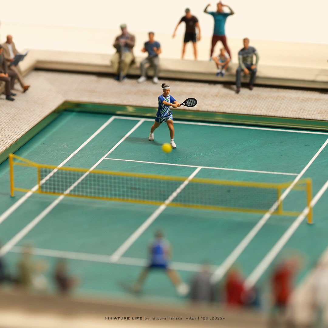 tanaka_tatsuya's tweet image. #額縁 #テニスコート
#PictureFrame #TennisCourt