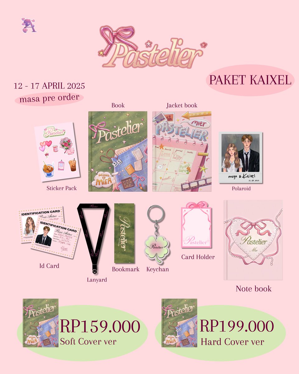 androcenta's tweet photo. PREORDER PASTELIER SUDAH DIBUKA!🎀

Kamu bisa pesan di toko berikut ya :
Shopee : Androbooks 
https://t.co/qOgdzyUhBZ
WA : 0895-6160-53763

Jangan sampai ketinggalan 🔥💖😆🥰
Absen di kolom komentar ya yang udah berhasil PO 👇🏼

#androverse #pastelier @mierlouvre https://t.co/ukrTLBwPU6