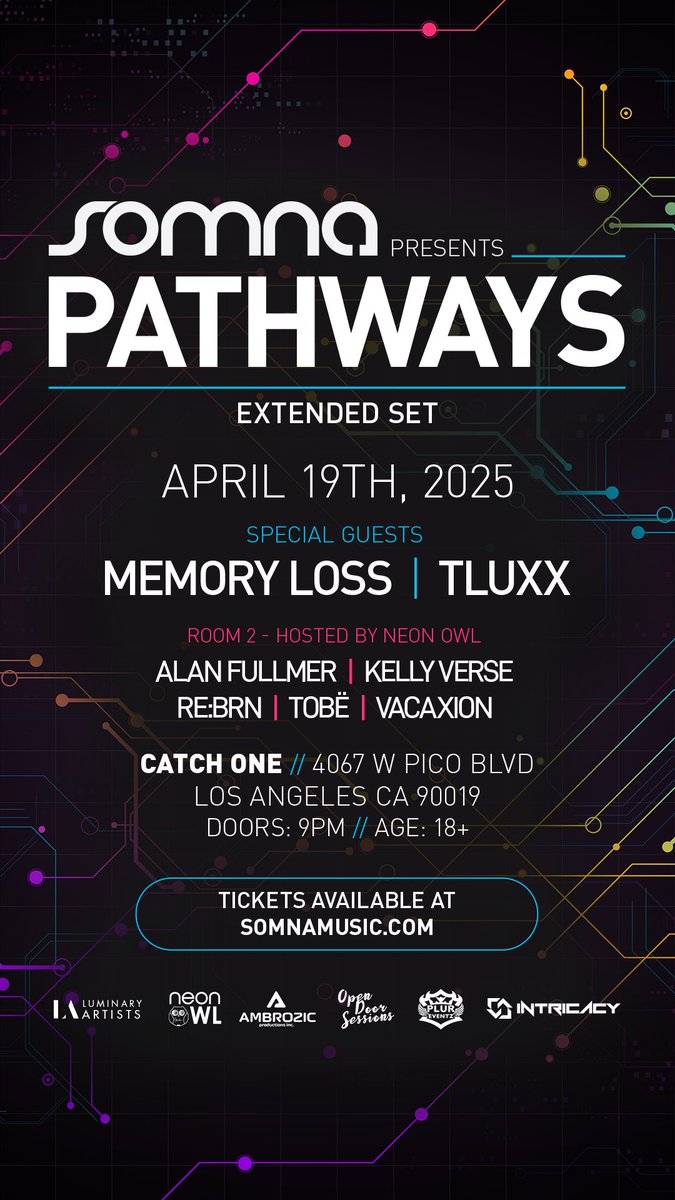 1 week away LA ❤️❤️❤️❤️❤️
🎫 somnapathways.eventbrite.ca