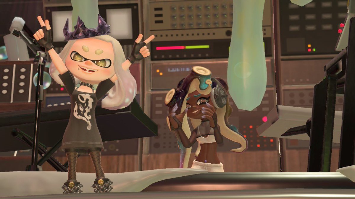 Kuragechan3_Kg's tweet photo. #Splatoon3 #SpringFes
フェスは必ず写真撮影から始まる😎
これがくらげの掟(`•∀•´)✧
推しのシオカラーズの曲聴いた時は相変わらず声荒らげてます🫣💦

(´Д｀)ﾊｧ、本当にこういう季節フェスの時は至福の時でございますわ✨️
過去一綺麗に写真も撮れたし📸

あとは100倍のみ待つだけ✨️ https://t.co/QTr05lZTol