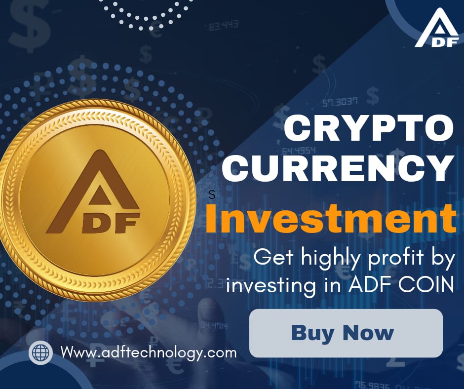 AdfTechnology's tweet photo. Crypto investment..... ADF COIN - THE BEST DIGITAL CURRENCY.. #CryptoTrading #cryptocurrency #investment #investor #DigitalMarketing #digitalcurrency #CryptoNews #CoinMarketCap #coin https://t.co/WZTVxYTTwU