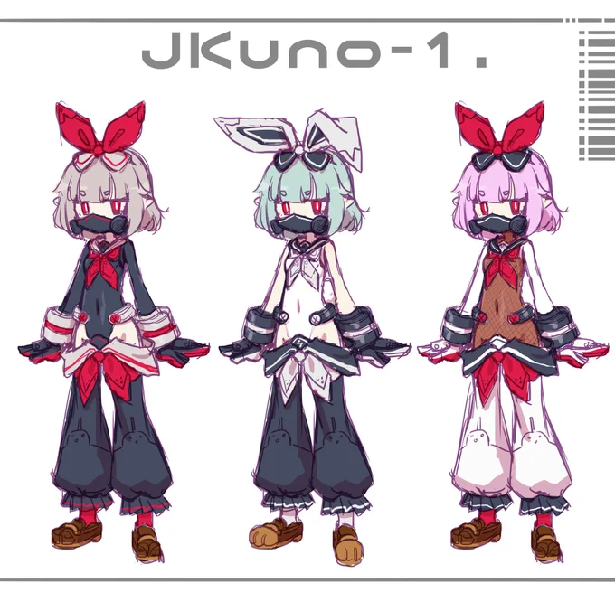 いきぬきセーラー服らくがき 