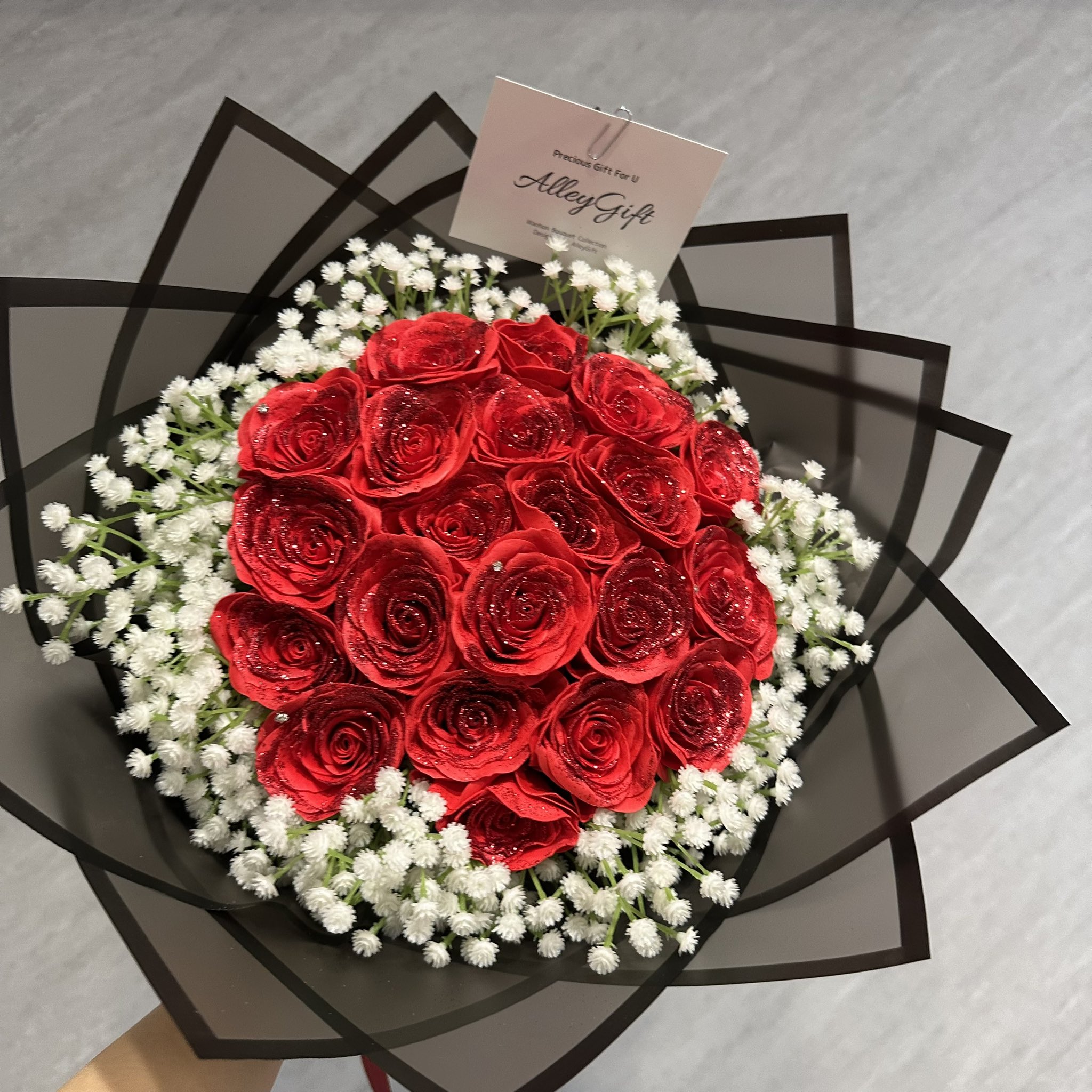 グリッターローズ•ワンホンブーケ専門花屋 | AlleyGift グリッターローズ•ワンホンブーケ専門花屋 | AlleyGift