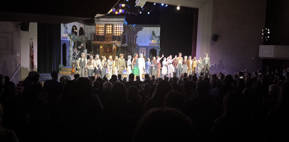 Incredible show! Congratulations to the cast, crew, pit, and directors!