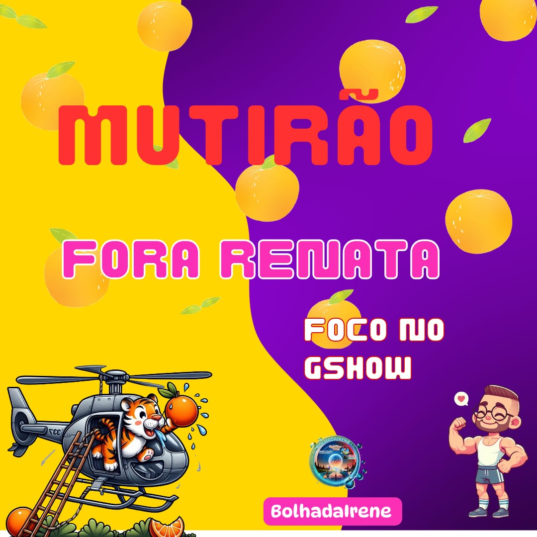 🫧 MUTIRÃO  BOLHADAIRENE 🫧 

🗳️ A cada 10 votos em RENATA
comente um emoji aqui.

⏰ ENCERRA ÀS 04H.

🚨 O voto é para ELIMINAR, vote em RENATA

🎯 META: DOBRA A META 
 
🔗 : gshow.globo.com/realities/bbb/…
 
#FORARENATA   #BBB25          
#Teamhypolito