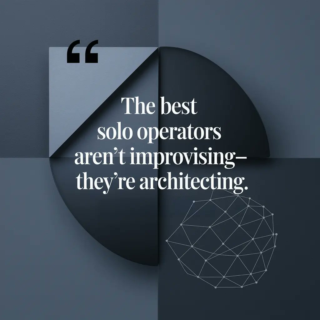 We’ve glamorized 'scale' for so long that we forgot what can cost.

Ten-person teams can spend half their week just staying aligned—syncing calendars, clarifying ownership, untangling blockers. Meanwhile, the solopreneur has already launched the next thing.
Not because they
