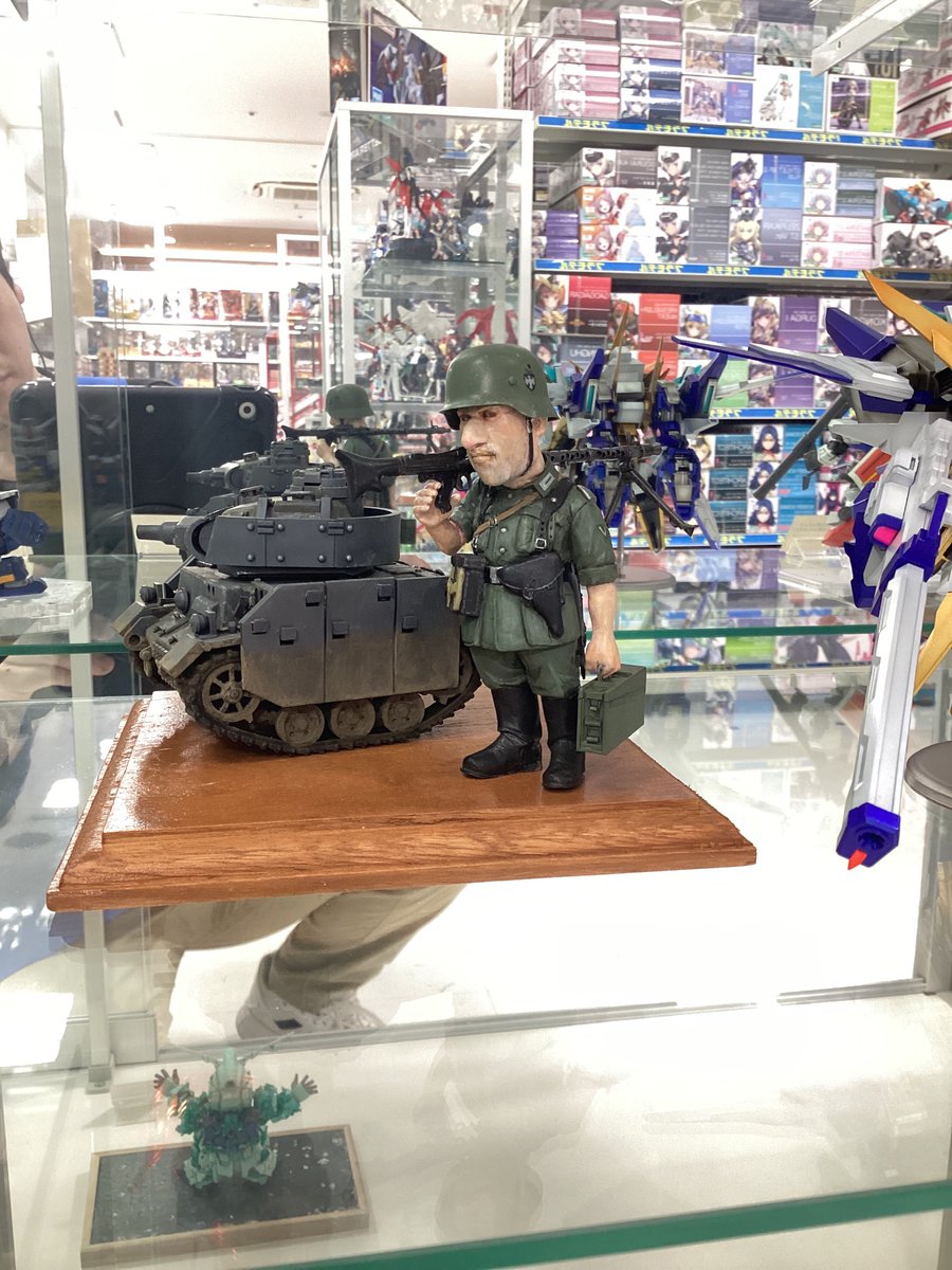 tamokayama's tweet photo. 【展示会】
デフォルメ展示会開催中〜!!
#イコットニコット
#タムタム岡山
#プラモデル https://t.co/VLhRLm2cBQ