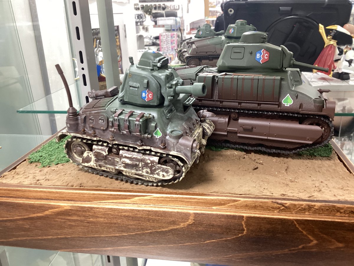 tamokayama's tweet photo. 【展示会】
デフォルメ展示会開催中〜!!
#イコットニコット
#タムタム岡山
#プラモデル https://t.co/VLhRLm2cBQ