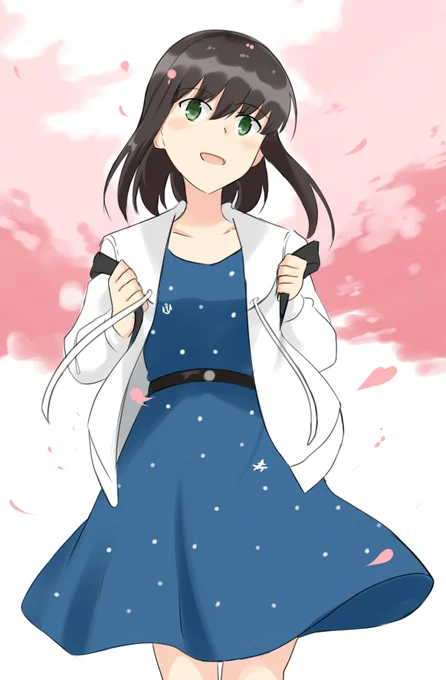 桜舞う吹雪#艦これ 