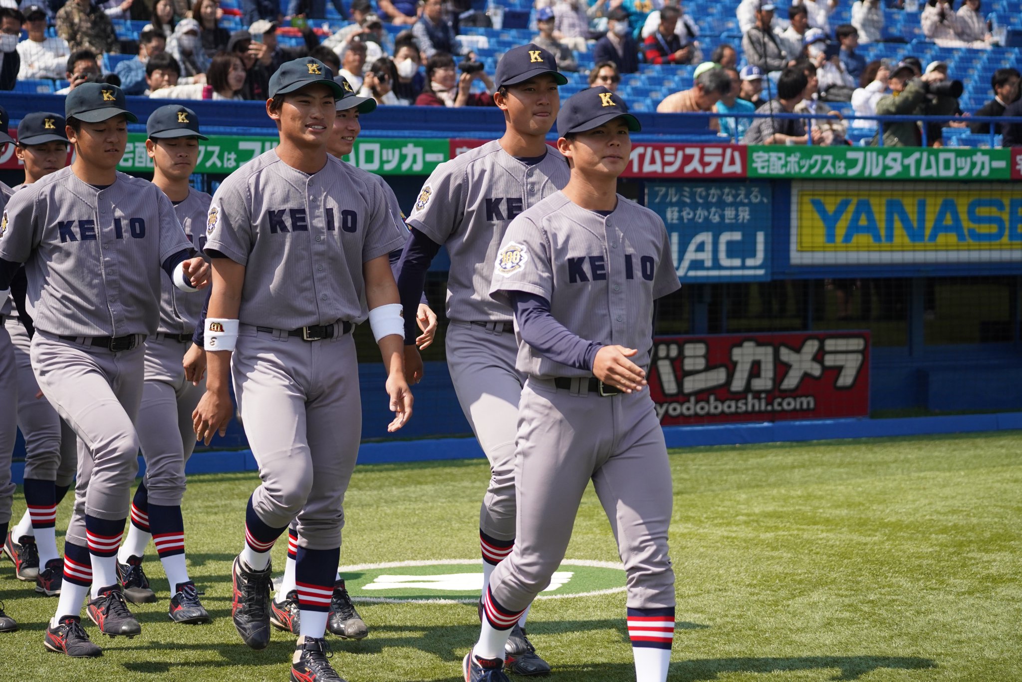 慶應義塾大学　体育会野球部　公式戦用スパイク 慶應義塾大学 体育会野球部 公式戦用スパイク 賄え - シューズ
