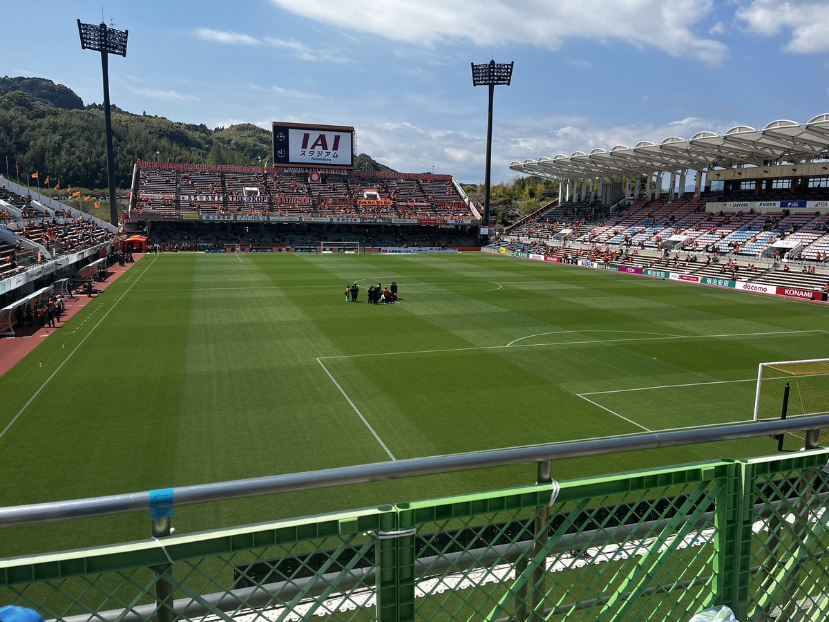 現着！
勝つ！勝つ！！勝つ！！！
 #フロサポ勝ちます清水でアイの街