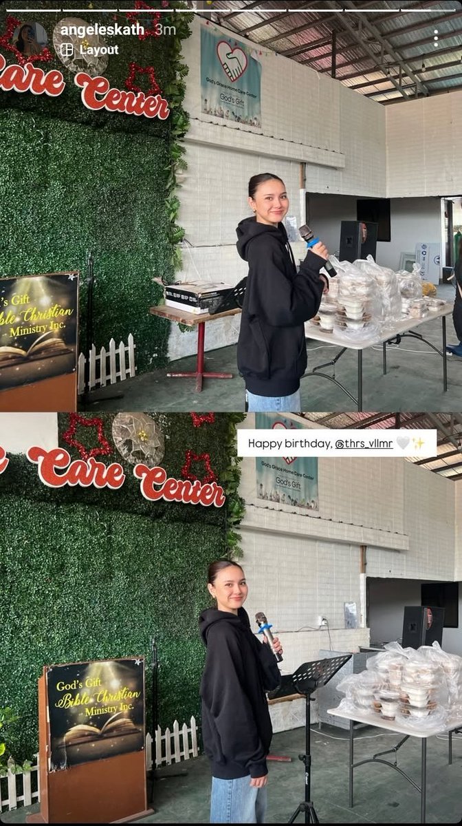 JaneGelaTherese's tweet photo. Wow God Bless you more Therese

Today THERESE celebrate birthday in God's Grace Home Care Center

Ctto: Ms Kath IG stories https://t.co/Wy2rjvaptZ